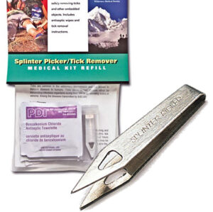 Splinter and Tick Remover with Antiseptic Wipes