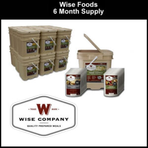 Wise Foods Six Months Supply Emergency Food