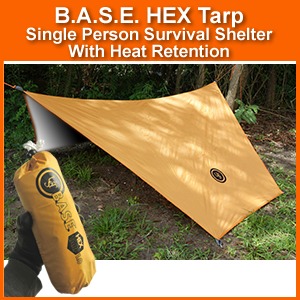 BASE HEX Tarp Survival Shelter