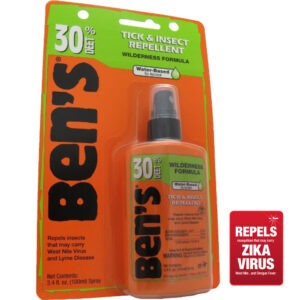 Bens 30 DEET Tick & Insect Repellent 3.4 oz. Pump Spray