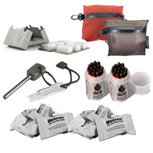 ''Bomb-Proof'' Survival Firestarting/Stove Kit