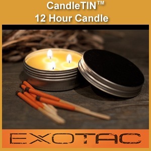 Candle Tin Small - Slow Burn - 12 Hour Candle