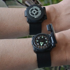 Escape & Evade® Hard Shell Wrist Compass II (EEWC2)