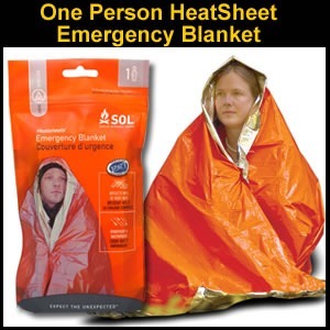 SOL Heatsheets Emergency Blanket