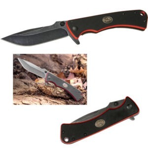 Outdoor Edge Divide Folding Knife - Large - Plain Edge