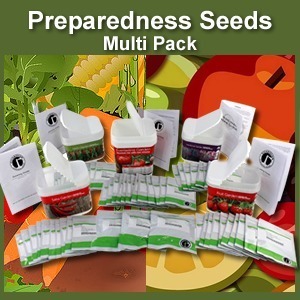 Multi-Pack Preparedness Garden Seeds Non-GMO