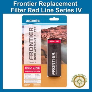 Aquamira Frontier Replacement Filter Red Line Series IV (SM67019)