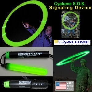 SOS Signaling Chem Light Device, Green, 8 hr