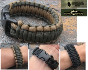 Survival Straps Parachute Cord Survival Bracelets