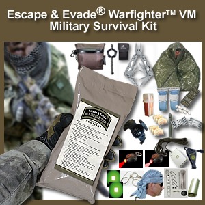 Escape & Evade® WarFighter Military Survival Kit (VM)