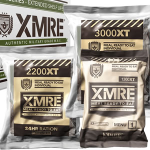 XMRE - Extended Shelf Life Rations - Cases